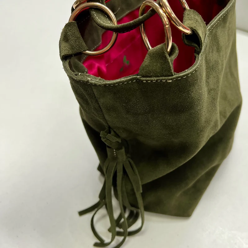 Handtasche TASSELBAG -Khaki-