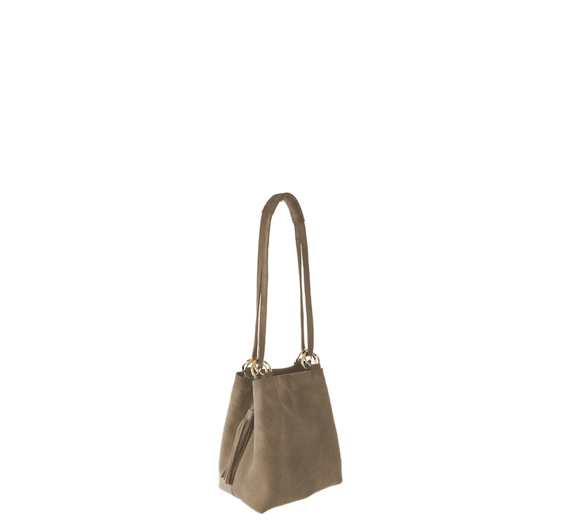 Handtasche TASSELBAG -Cappucino-