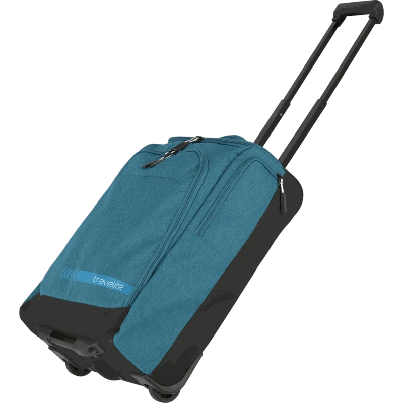 Travelite Kick Off Rollenreisetasche S 55 cm -Petrol