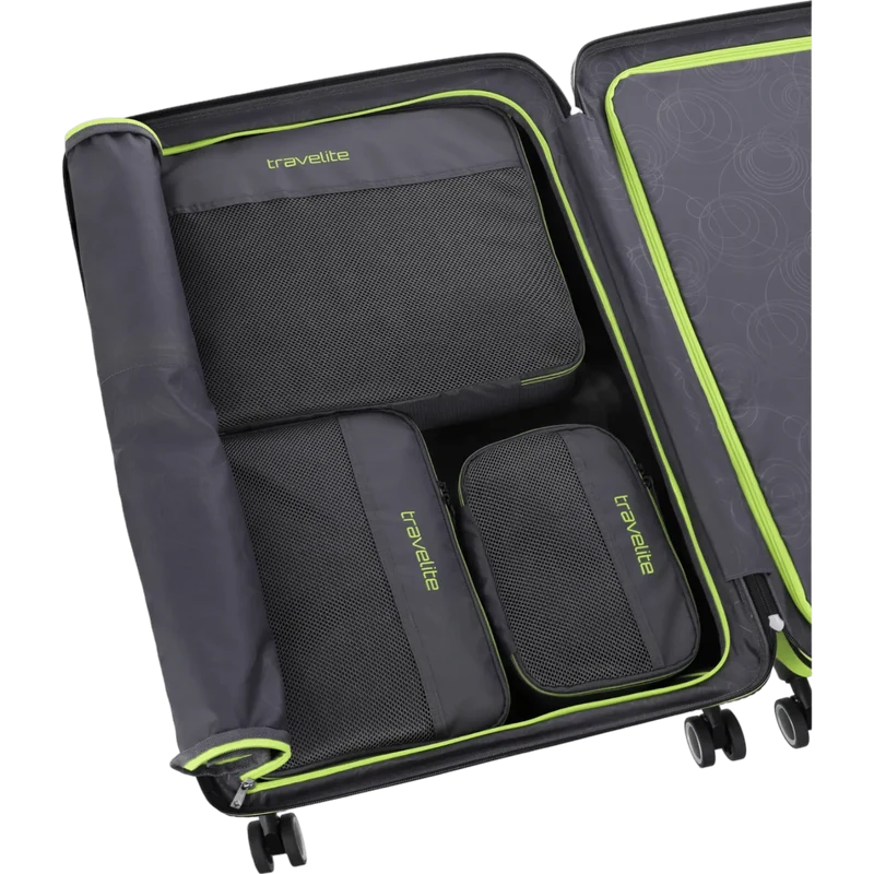 Travelite Accessoires Packing Cubes 3tlg. -Anthrazit