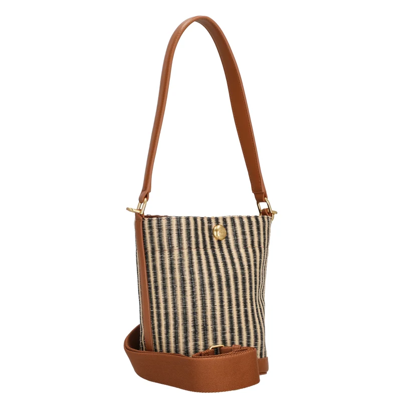 Lacoste Bucket Bag S - Beuteltasche 21 cm (brown)