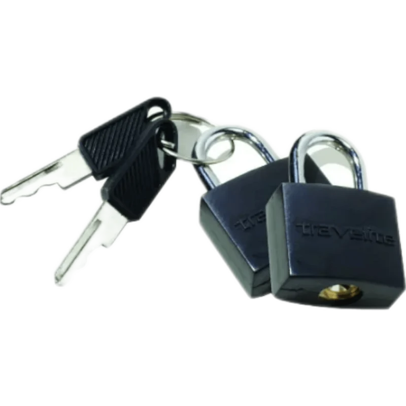 Travelite Accessoires Vorhängeschloss mit Schlüssel -Schwarz