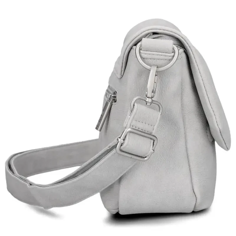 zwei Mademoiselle M60 - Umhängetasche 33 cm (nubuk-ice)