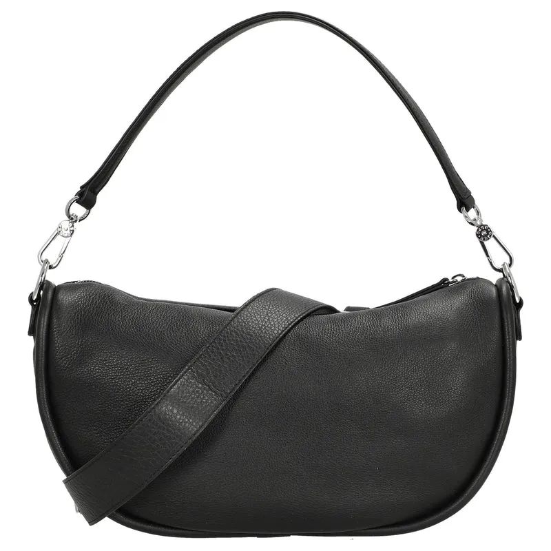 abro Willow Dalia - Beuteltasche 36 cm (black/nickel)