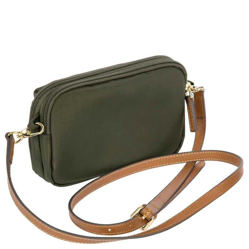Brics X-Collection - Umhängetasche S 18 cm (olive)