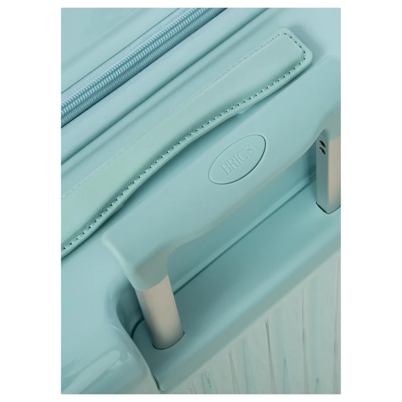Brics Positano - 4-Rollen-Trolley M 69 cm erw. (hellblau)