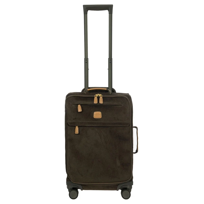 Brics Life - 4-Rollen-Kabinentrolley S 55 cm (olivgrün)
