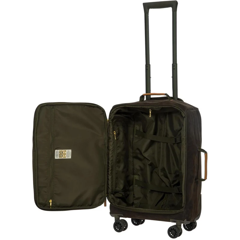 Brics Life - 4-Rollen-Kabinentrolley S 55 cm (olivgrün)