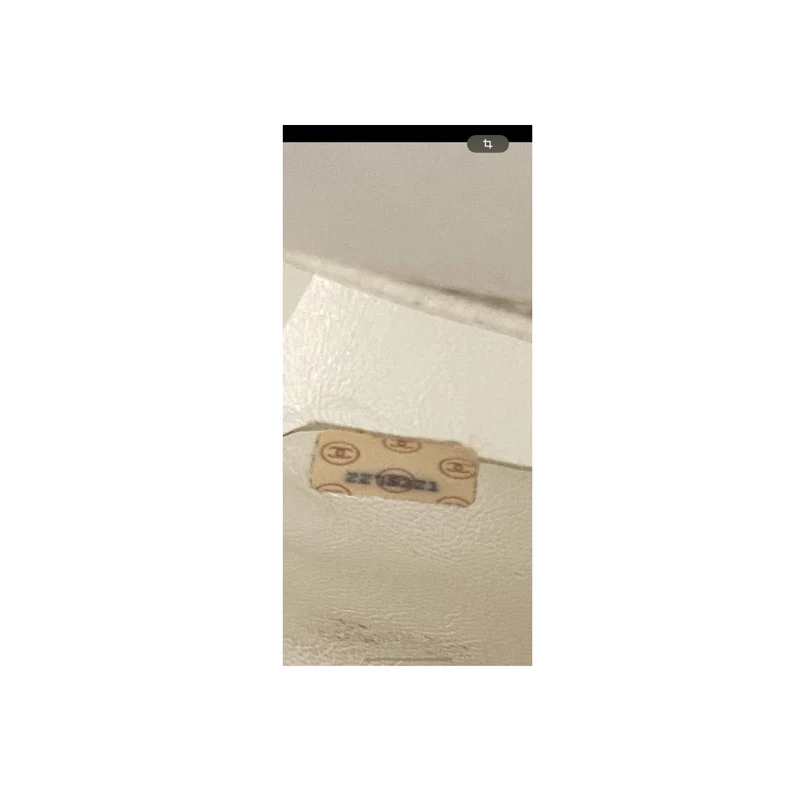 Chanel White Vintage Medium Classic Flap Bag aus Lammleder mit 24 Karat Goldbeschlägen