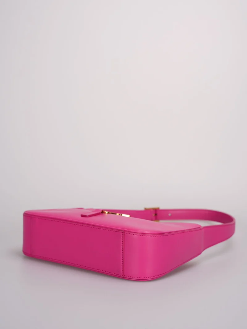 Saint Laurent 5 a 7 Fuchsia Hobo-Tasche