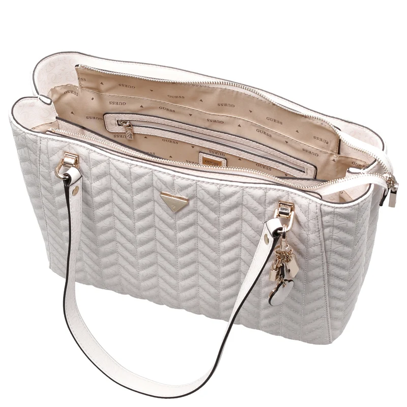 Guess Stacey Noel Tote - Shopper 37 cm (off white)