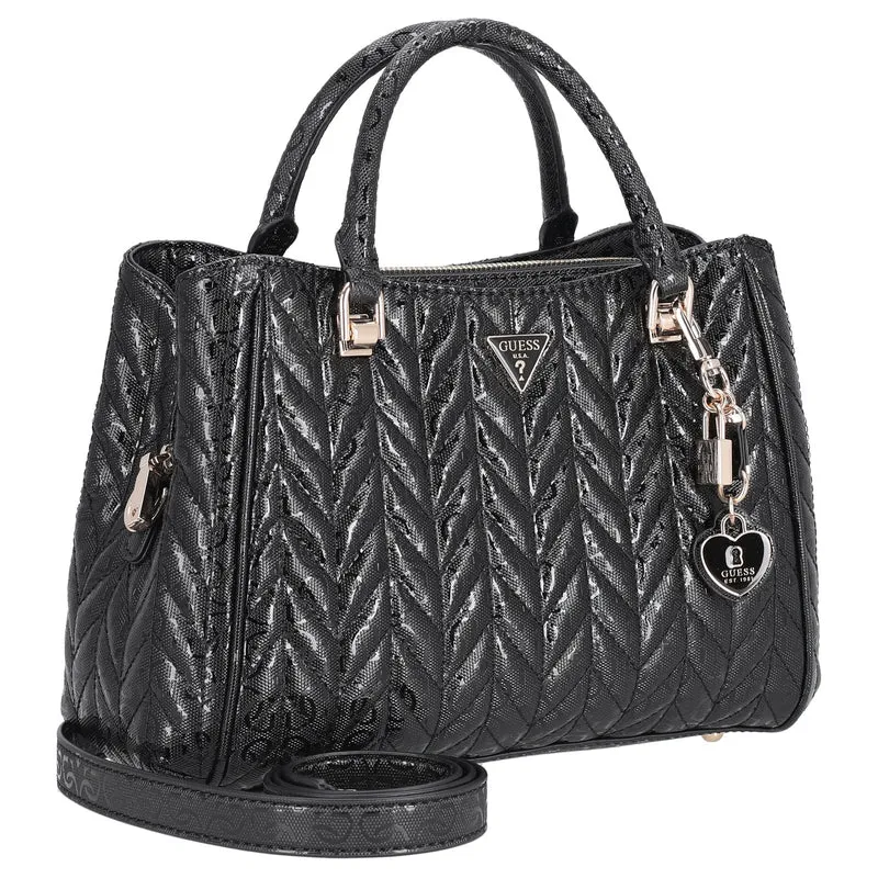Guess Stacey Satchel - Henkeltasche 26 cm (black)