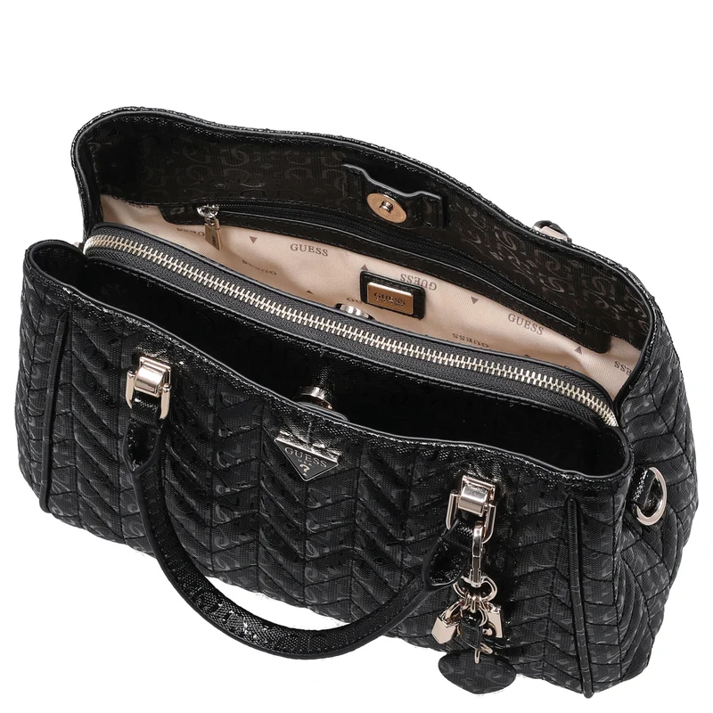 Guess Stacey Satchel - Henkeltasche 26 cm (black)
