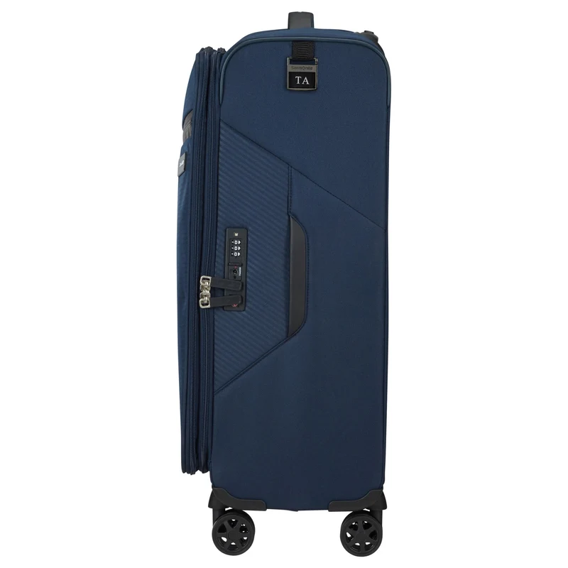 Samsonite Litebeam - 4-Rollen-Trolley M 66 cm erw. (midnight blue)