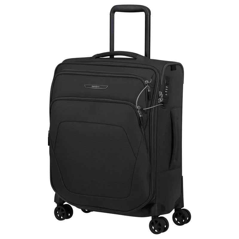 Samsonite Spark SNG 2 - 4-Rollen-Kabinentrolley 55/20 cm erw. (black)