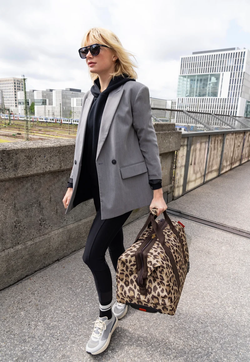 Allrounder Trolley Leo Macchiato - Reisetasche mit Rollen