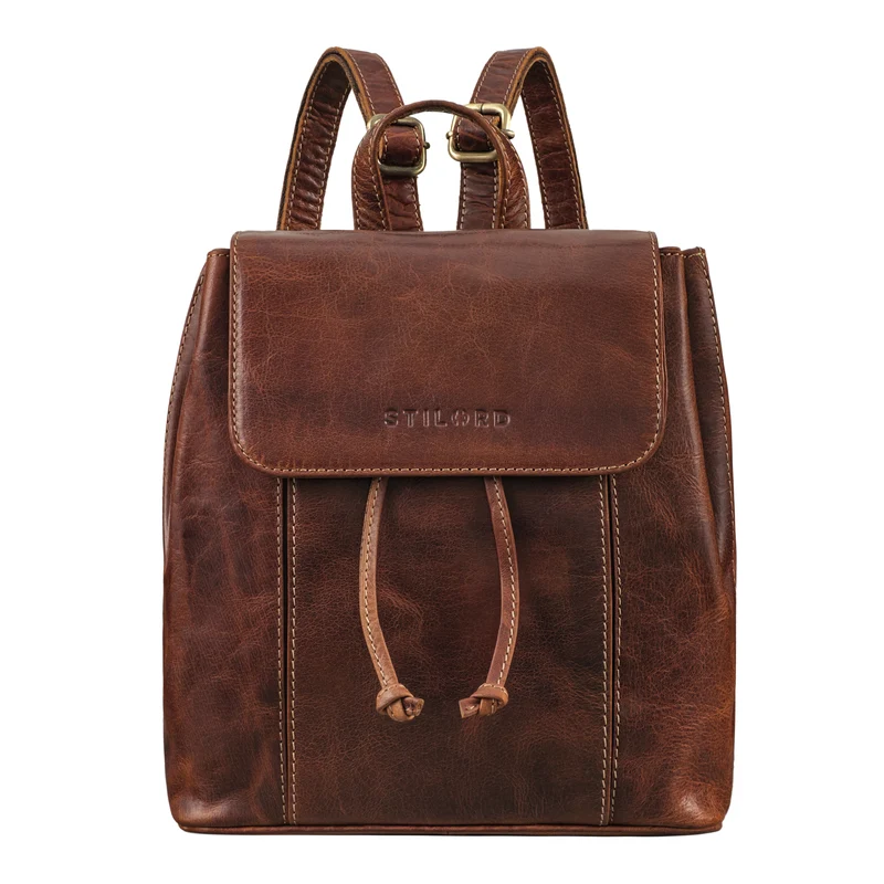 STILORD “Beatrix“ Rucksack Damen Klein Leder