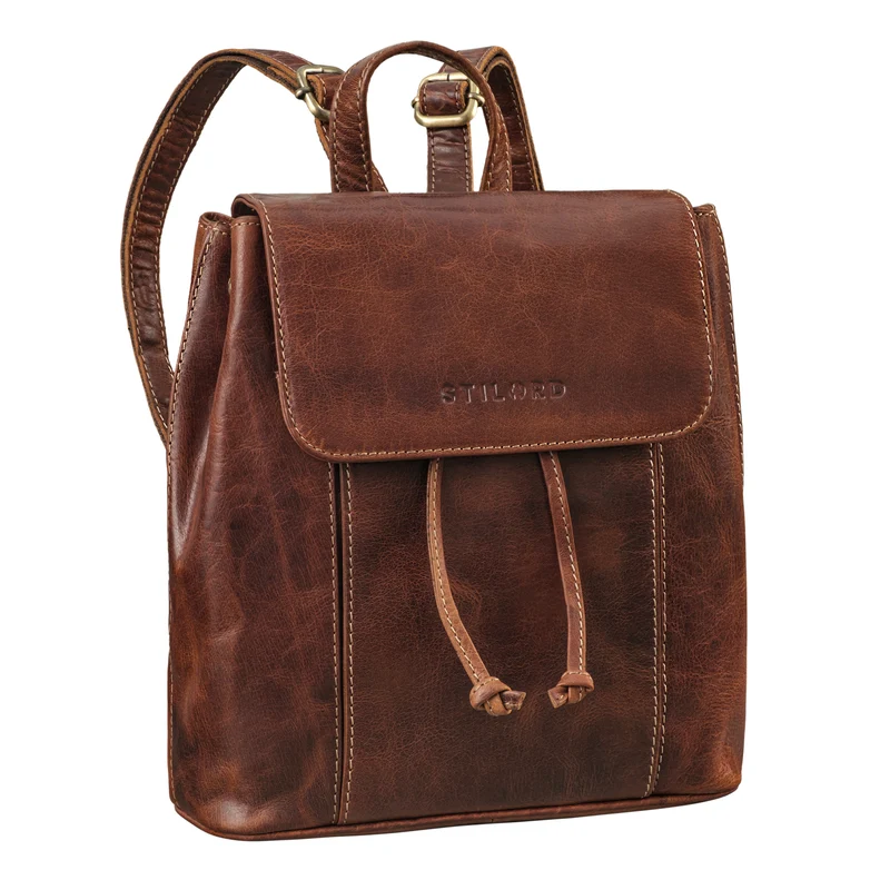 STILORD “Beatrix“ Rucksack Damen Klein Leder