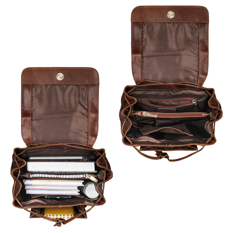 STILORD “Beatrix“ Rucksack Damen Klein Leder