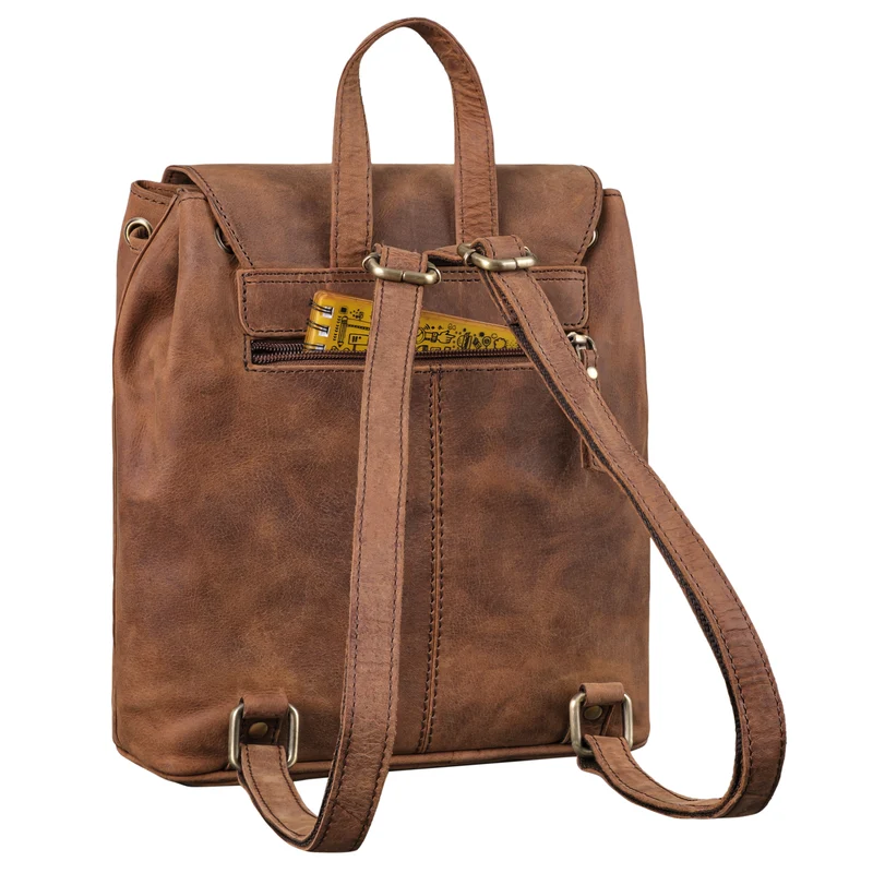 STILORD “Beatrix“ Rucksack Damen Klein Leder