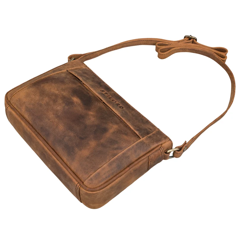 "Honey" Vintage Handtasche Damen Klein Leder