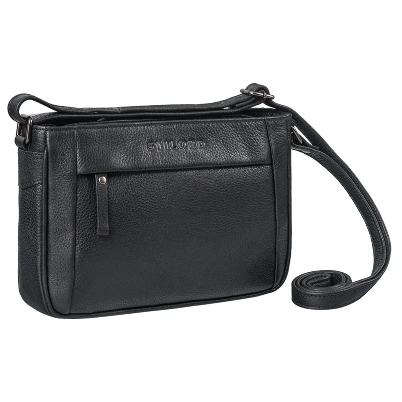 "Honey" Vintage Handtasche Damen Klein Leder