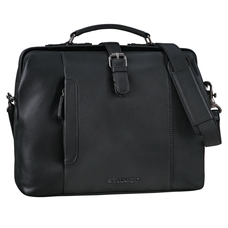 "Casey" Vintage Handtasche Leder Damen Herren Arzttasche