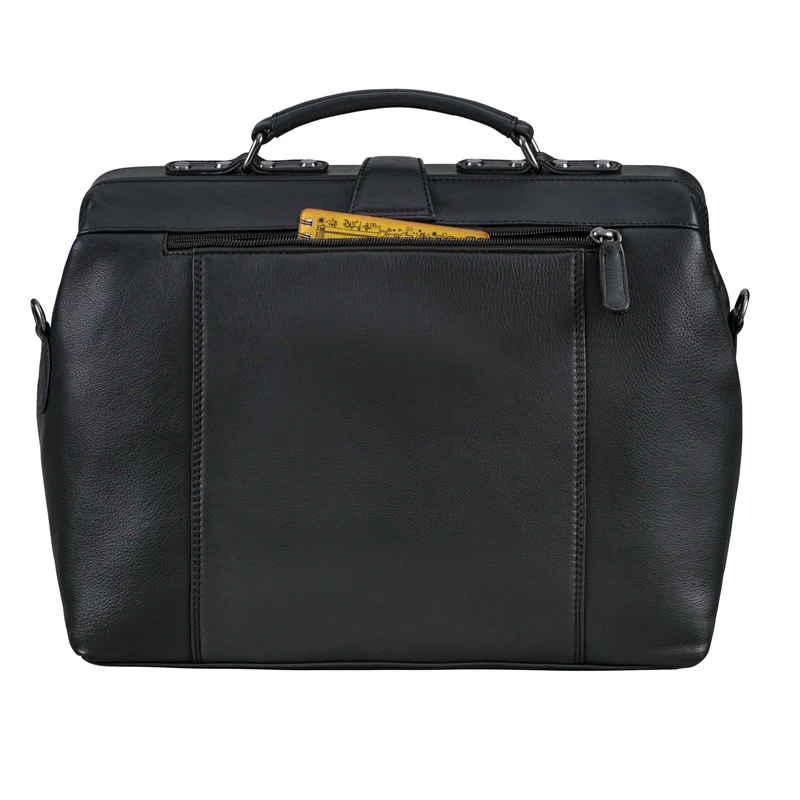 "Casey" Vintage Handtasche Leder Damen Herren Arzttasche