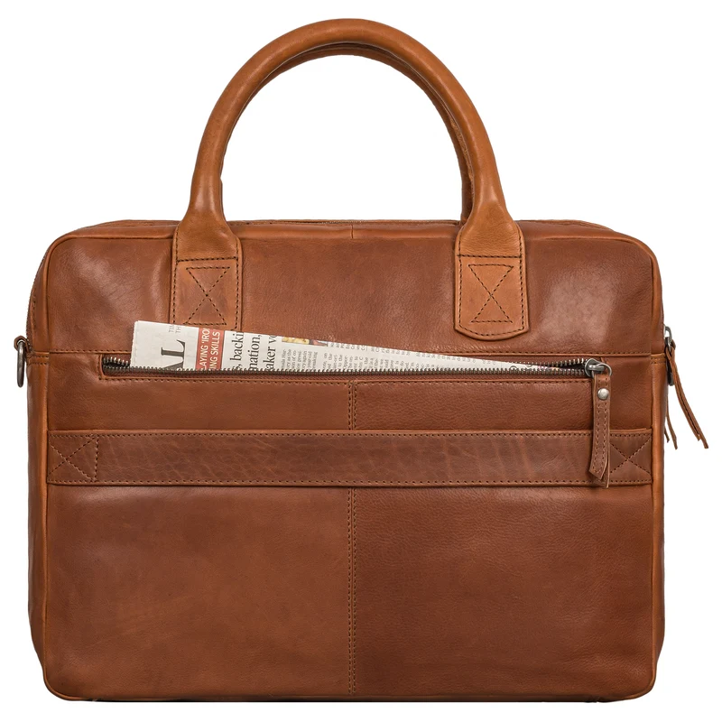 STILORD "Performance" Aktentasche Leder 15,6 Zoll