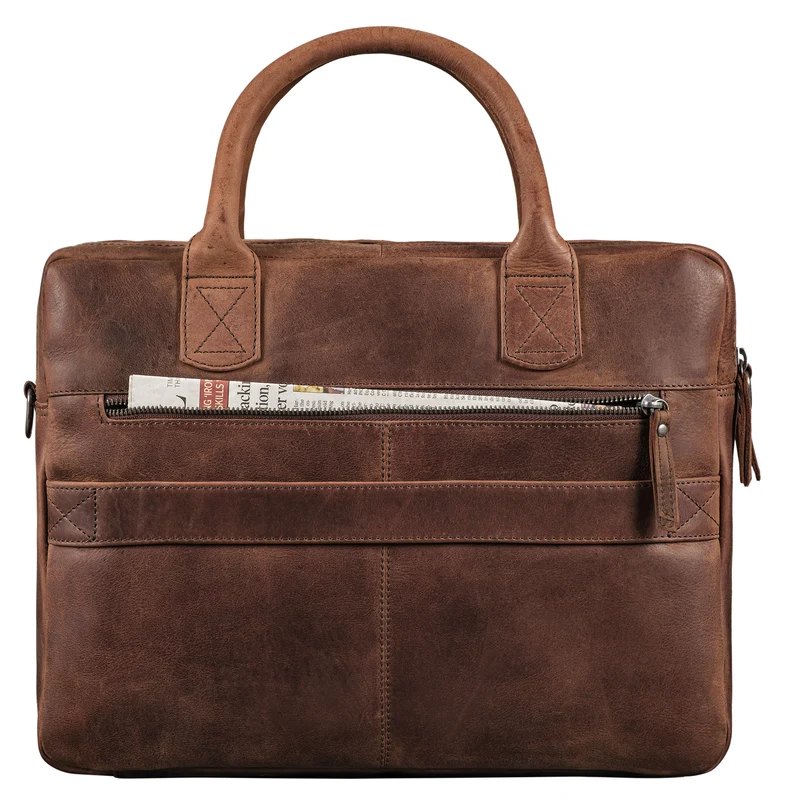 STILORD "Performance" Aktentasche Leder 15,6 Zoll