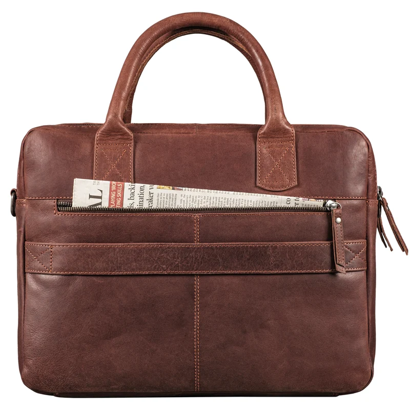 STILORD "Performance" Aktentasche Leder 15,6 Zoll