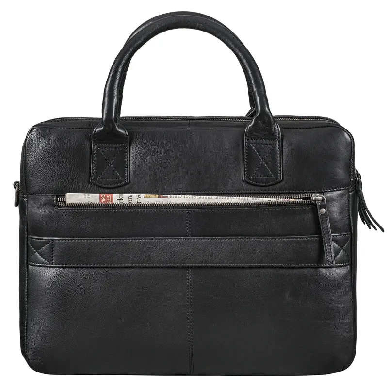 STILORD "Performance" Aktentasche Leder 15,6 Zoll