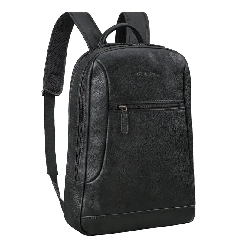 "Bradley" Vintage Laptoprucksack 15,6 Zoll Leder