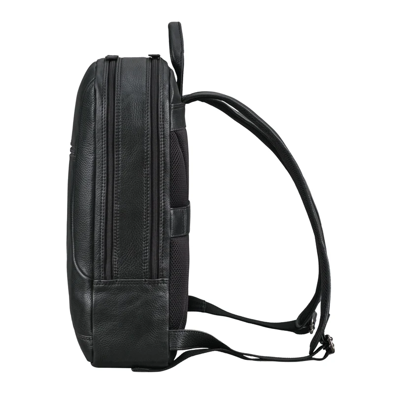 "Bradley" Vintage Laptoprucksack 15,6 Zoll Leder