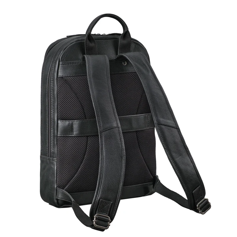 "Bradley" Vintage Laptoprucksack 15,6 Zoll Leder