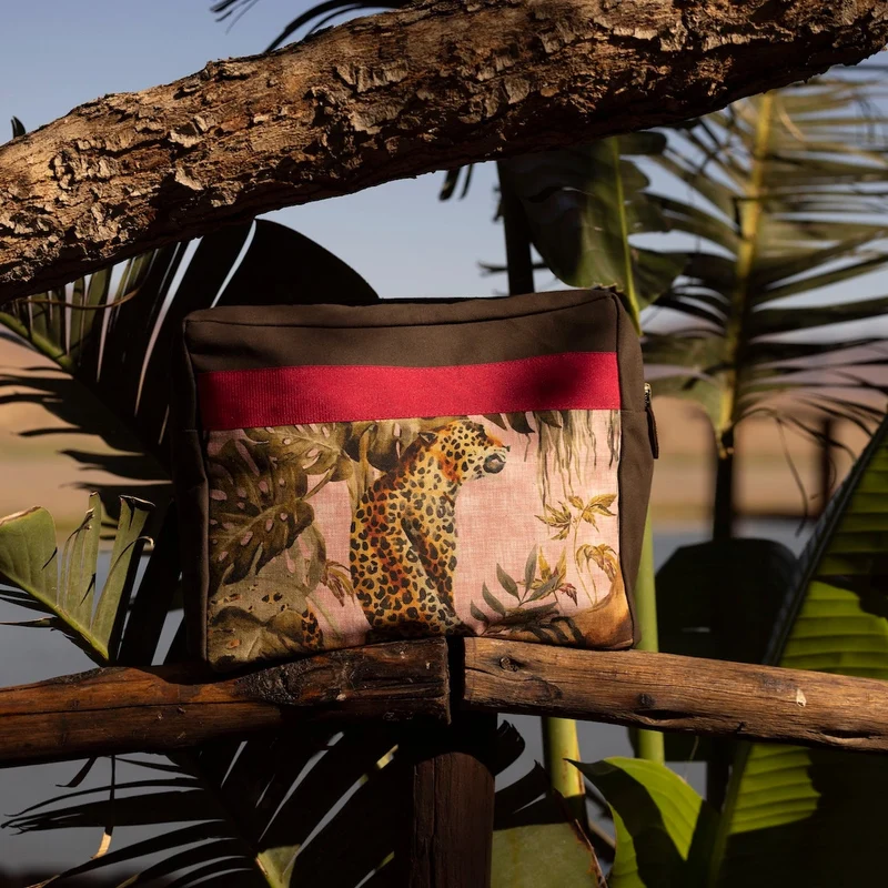 Kulturtasche -L- PINK LEO