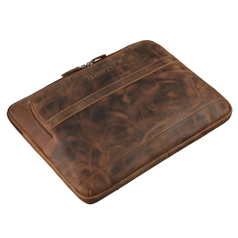 "Haven" 2-in-1 Laptop Hülle 14 Zoll Leder
