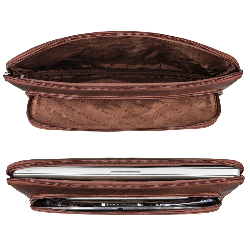 "Haven" 2-in-1 Laptop Hülle 14 Zoll Leder