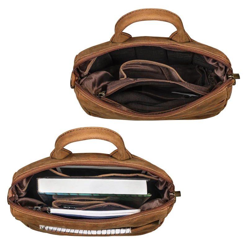 "Sienna" 2-in-1 Leder Rucksack & Umhängetasche Damen