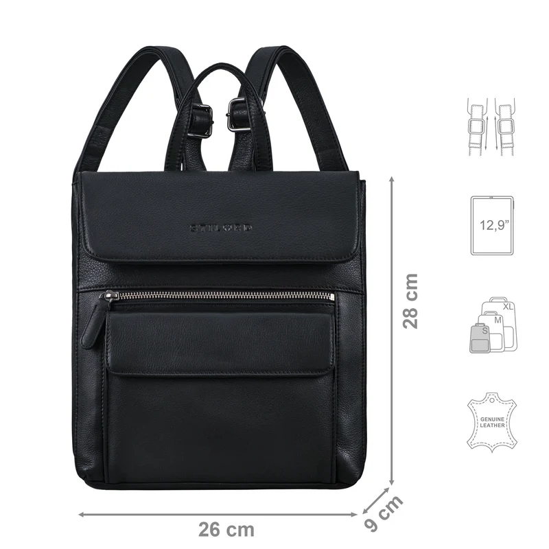 "Venetia" Kleiner Rucksack Damen Leder