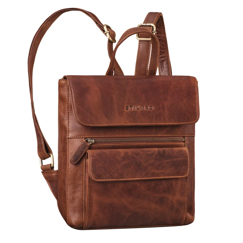 "Venetia" Kleiner Rucksack Damen Leder