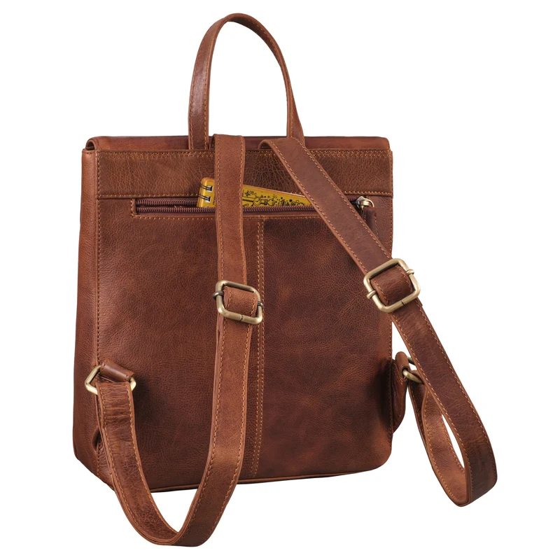 "Venetia" Kleiner Rucksack Damen Leder