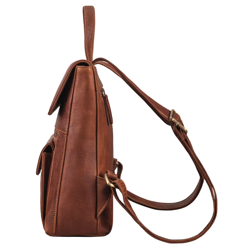 "Venetia" Kleiner Rucksack Damen Leder