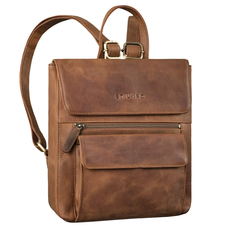 "Venetia" Kleiner Rucksack Damen Leder