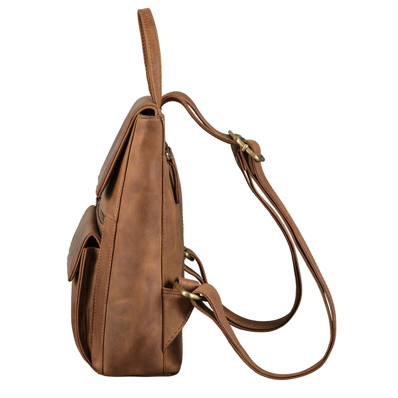 "Venetia" Kleiner Rucksack Damen Leder