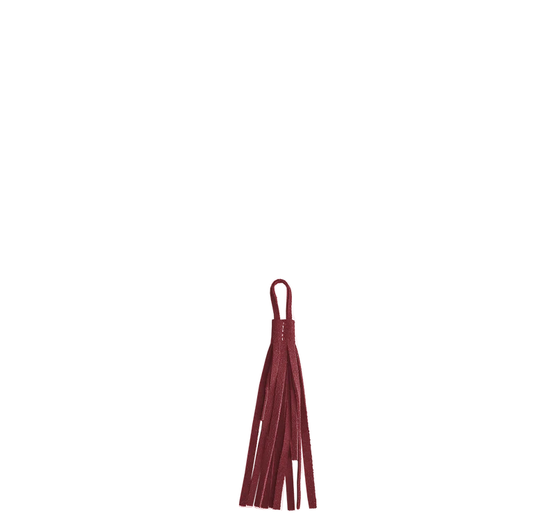 Tassel aus Leder