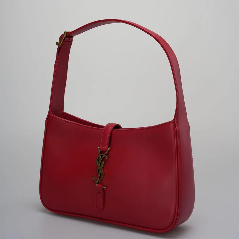Saint Laurent Le 5 À 7 Hobo-Tasche mit Logoplakette