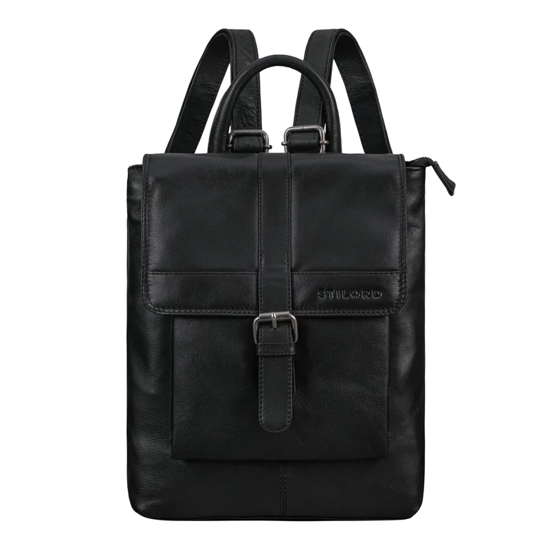 "Agnes" Damen Rucksack klein Elegant Echtleder