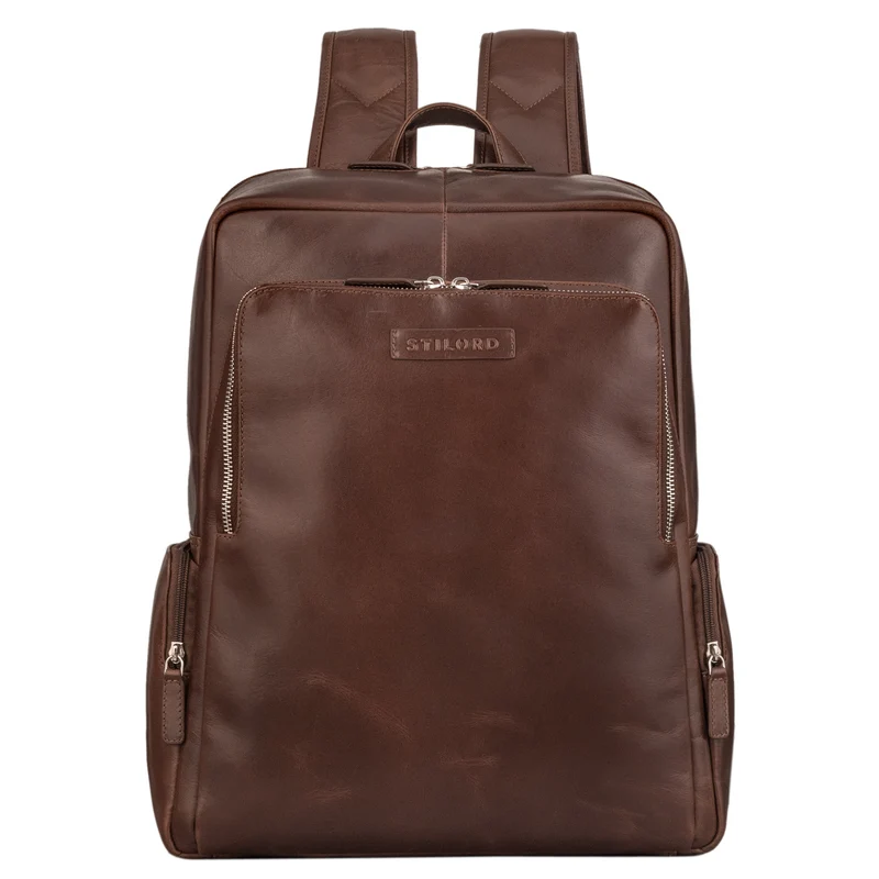 "Ocean" Moderner Laptop Rucksack Leder