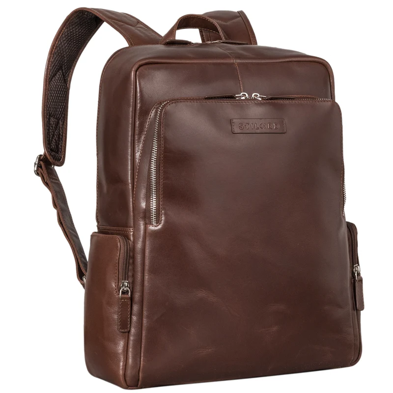 "Ocean" Moderner Laptop Rucksack Leder